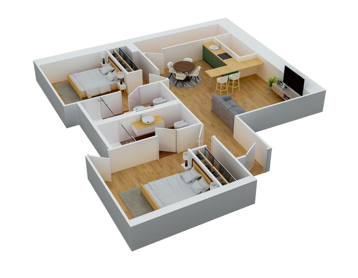 Loving My Rooms 1 - Deliziosa Mansarda In Centro غوريزيا المظهر الخارجي الصورة